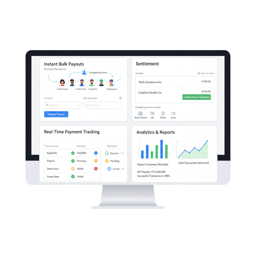 Secure money transfer API enabling instant fund transfers between bank accounts.
